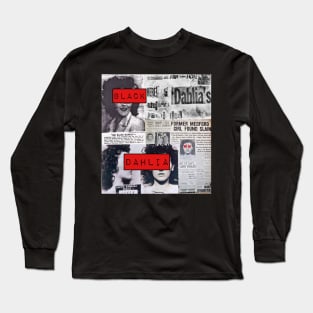 Black Dahlia Long Sleeve T-Shirt